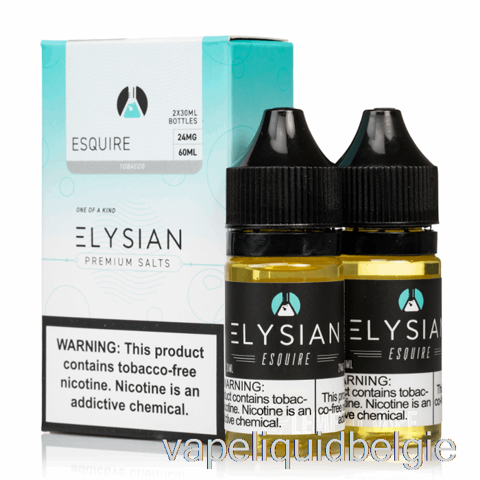 Vape-vloeistof Esquire - Elysische Zouten - 60 Ml 24 Mg